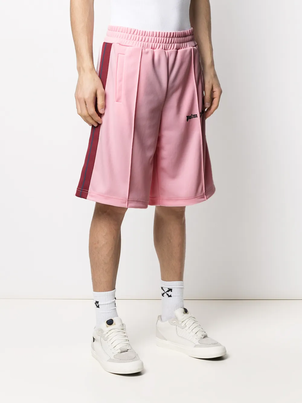 Palm Angels Trainingsshorts Roze