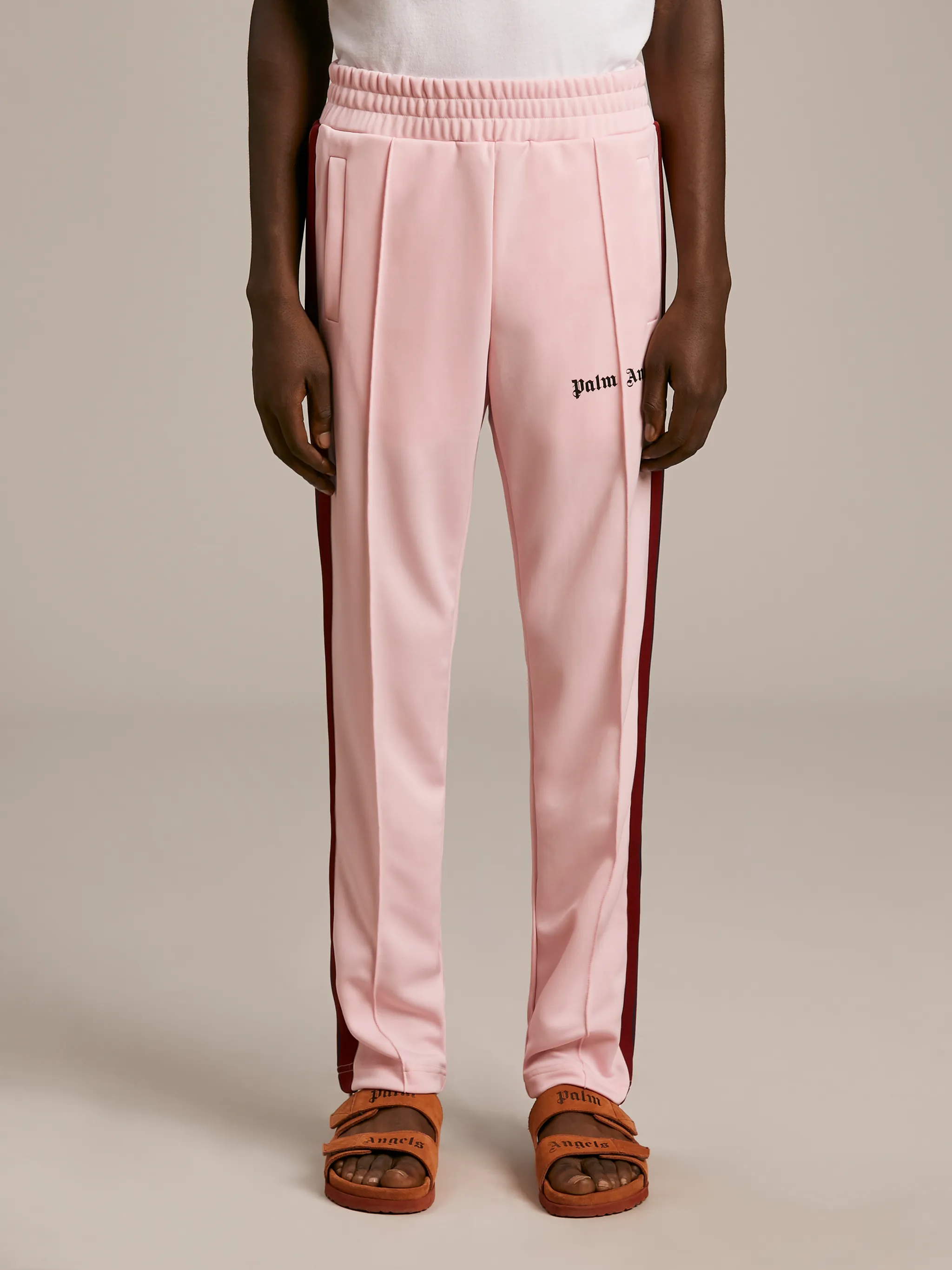 PINK TRACK PANTS Palm Angels® Official