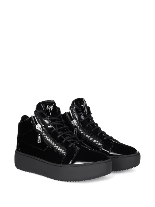 giuseppe zanotti mid top sneakers
