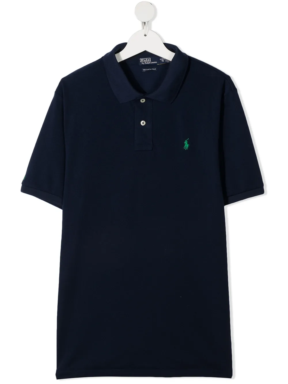 

Ralph Lauren Kids playera tipo polo con logo bordado - Azul