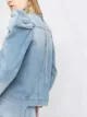 Ulla Johnson puff-sleeved denim blouse
