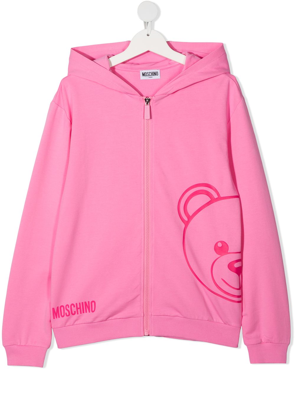 фото Moschino kids худи teddy bear на молнии