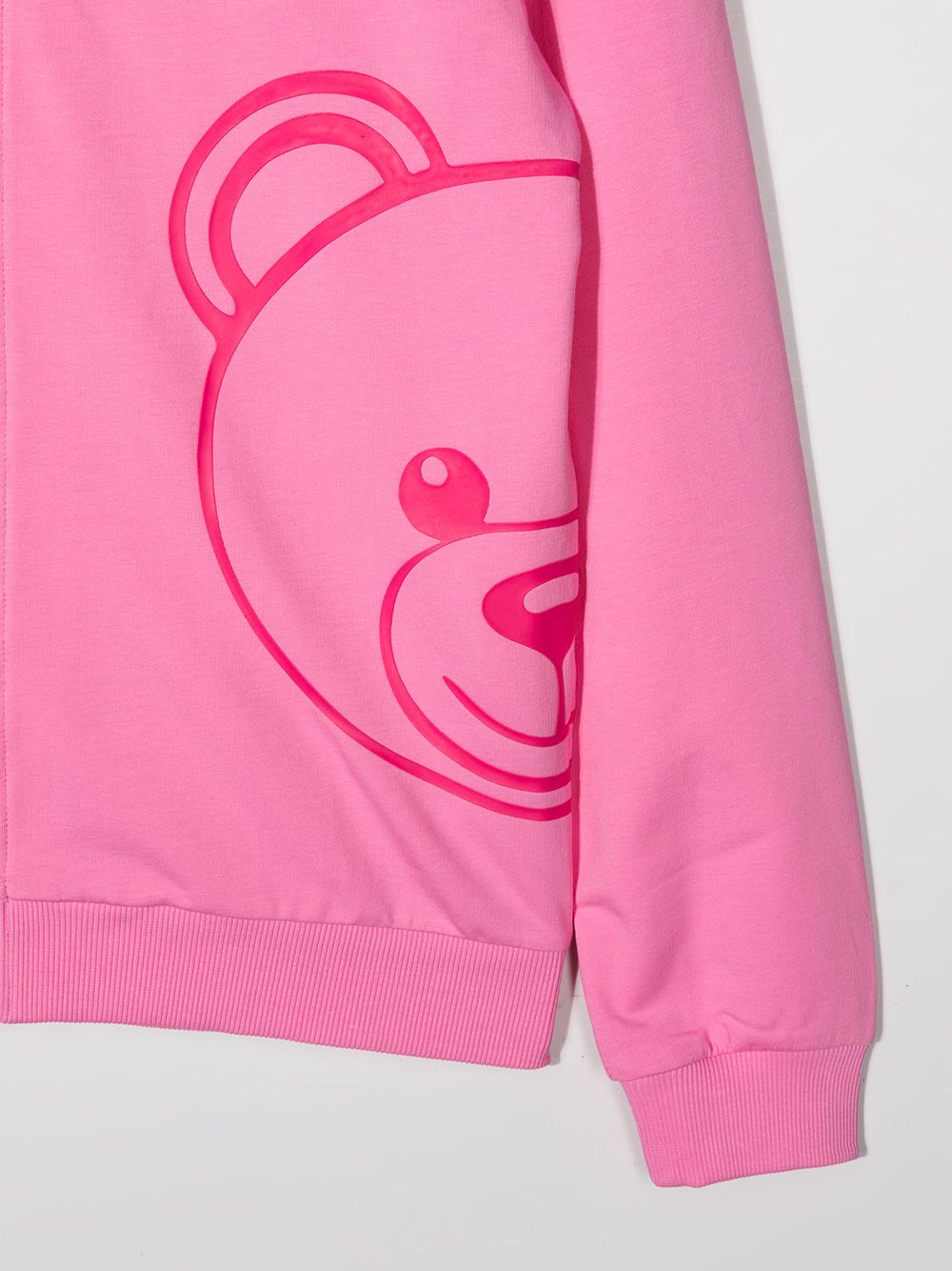 фото Moschino kids худи teddy bear на молнии