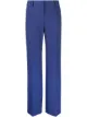 Image 1 of Alberta Ferretti pressed-crease flared trousers