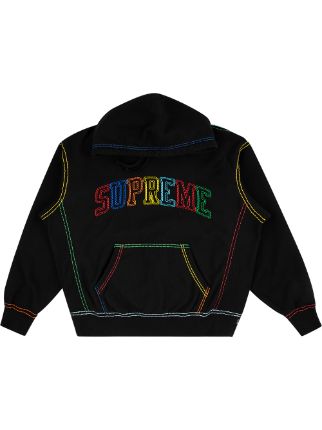 Supreme Big Stitch Hoodie - Farfetch