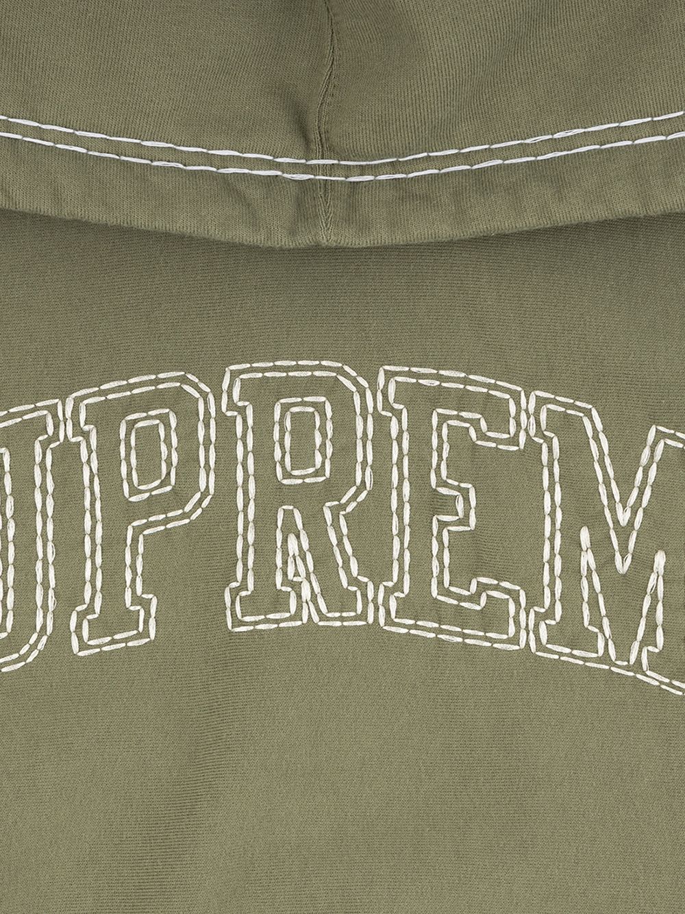 фото Supreme худи big stitch