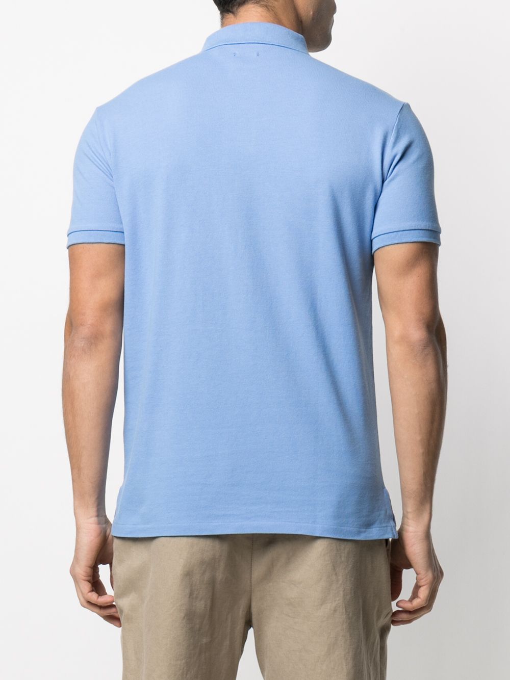 фото Polo ralph lauren рубашка поло с вышитым логотипом