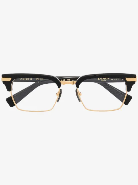 Balmain Eyewear Legion II rectangular frame glasses