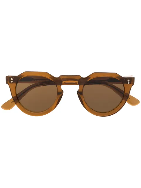 Lesca Pica round frame sunglasses