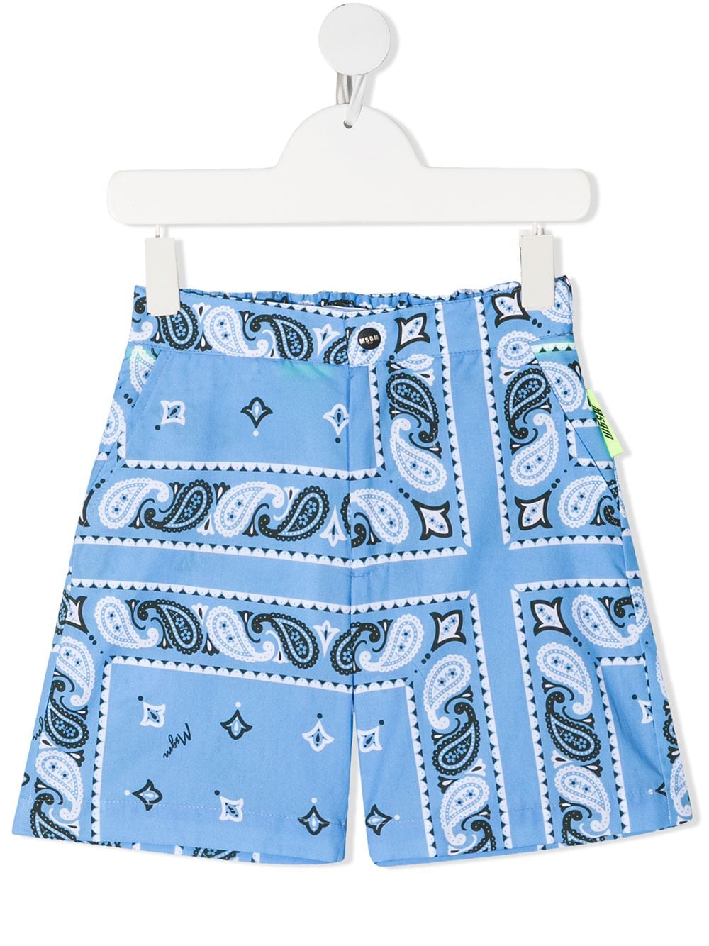 MSGM Kids bandana-print Shorts - Farfetch