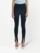 WARDROBE.NYC front ankle-zip leggings
