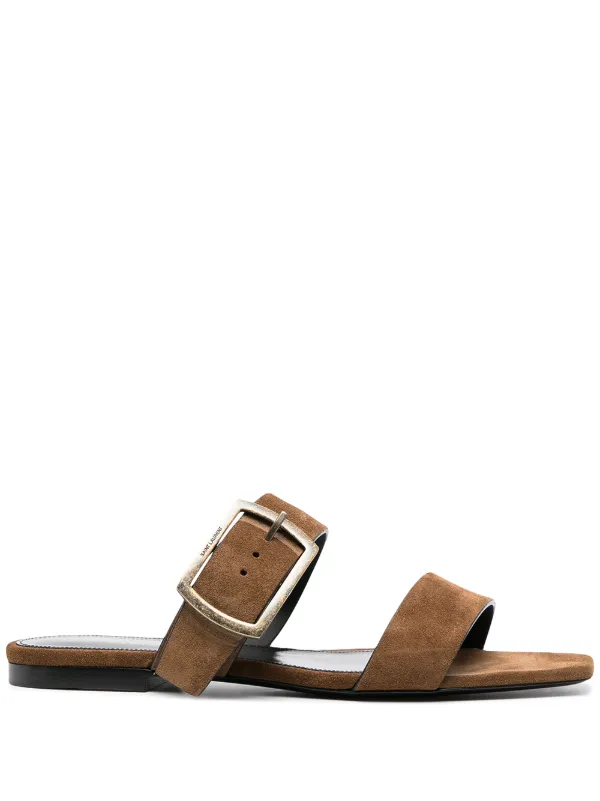 flip flops with buckle strap