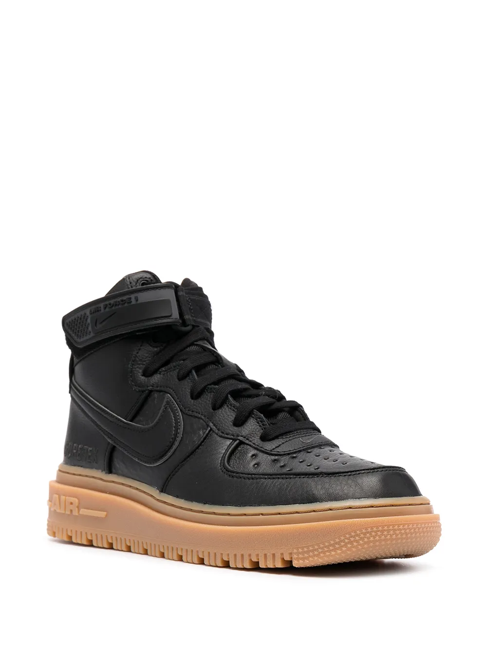 фото Nike высокие кроссовки с нашивкой-логотипом