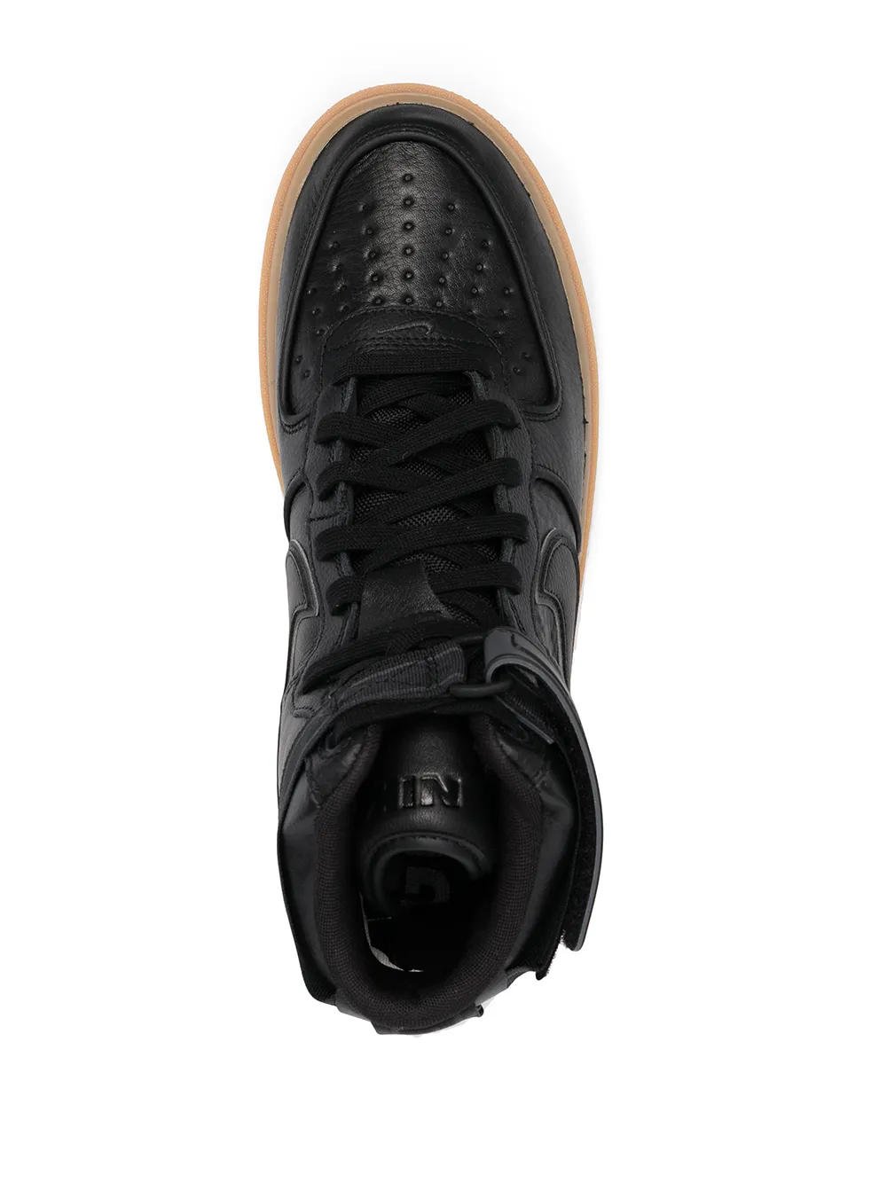 фото Nike высокие кроссовки с нашивкой-логотипом