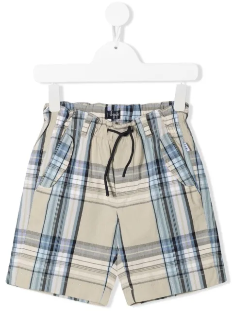 Il Gufo shorts con motivo de cuadros