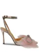 Image 1 of MACH & MACH 105mm tulle-bow pumps