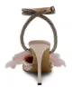 MACH & MACH 105mm tulle-bow pumps
