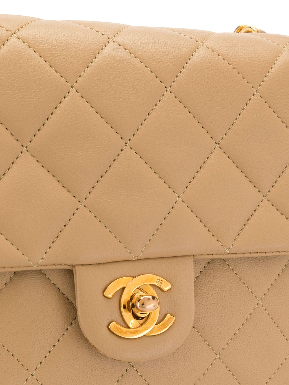 фото Chanel pre-owned стеганая сумка на плечо 1990-х годов