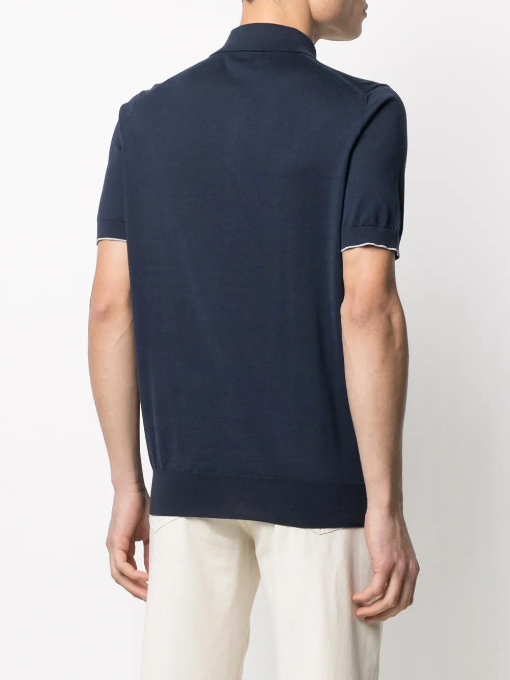 Brunello Cucinelli short-sleeved Polo Shirt - Farfetch