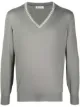 Image 1 of Brunello Cucinelli v-neck jumper