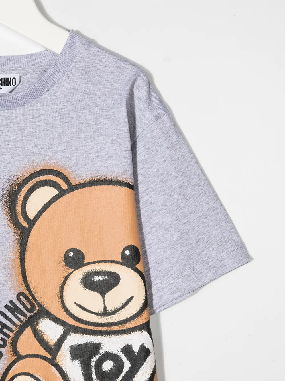 фото Moschino kids футболка teddy bear