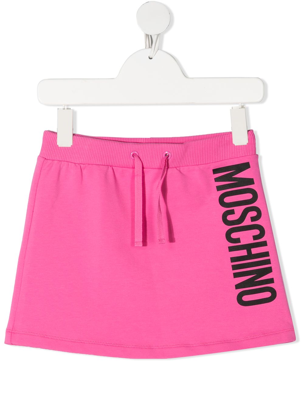 фото Moschino kids юбка из джерси с логотипом