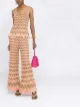Image 2 of M Missoni zig-zag knit flared trousers