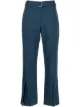 Image 1 of Eudon Choi belted-waist cropped trousers