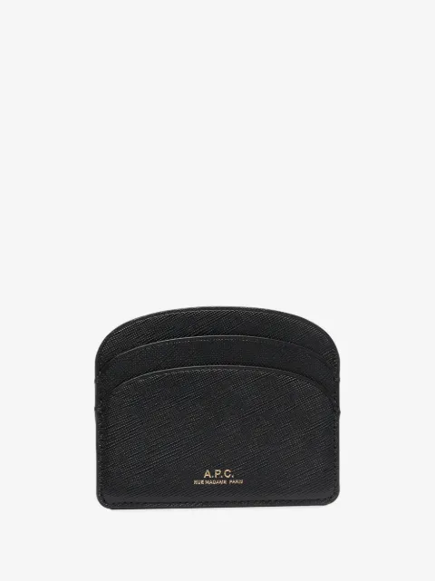 A.P.C. porte-cartes en cuir