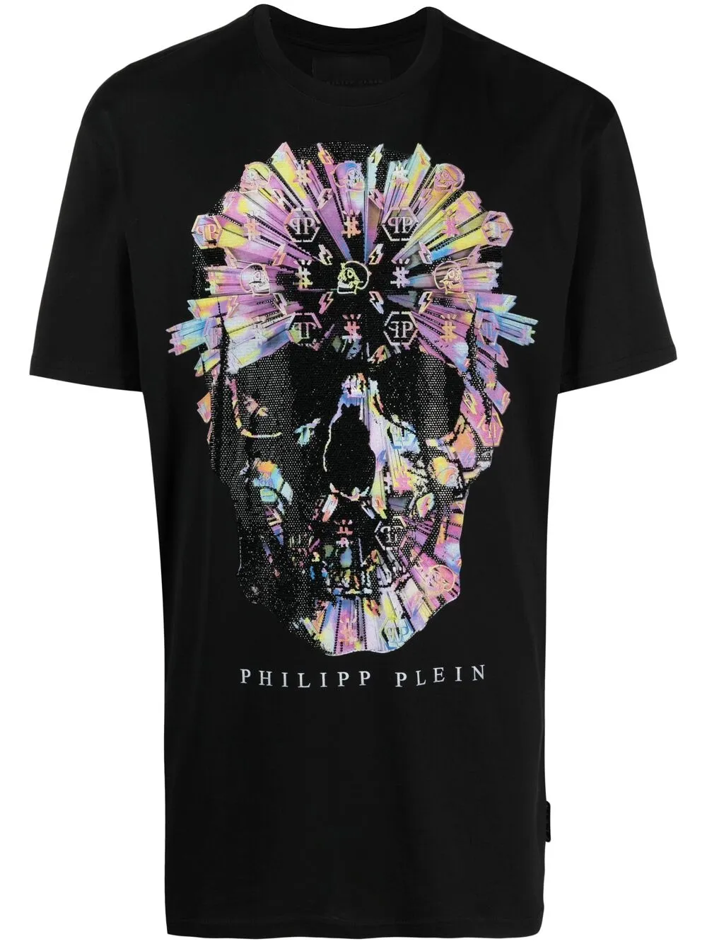 фото Philipp plein футболка с аппликацией