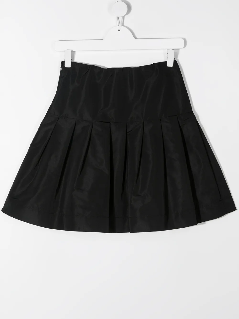 фото Moschino kids расклешенная юбка со складками