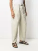 Lemaire belted loose fit trousers