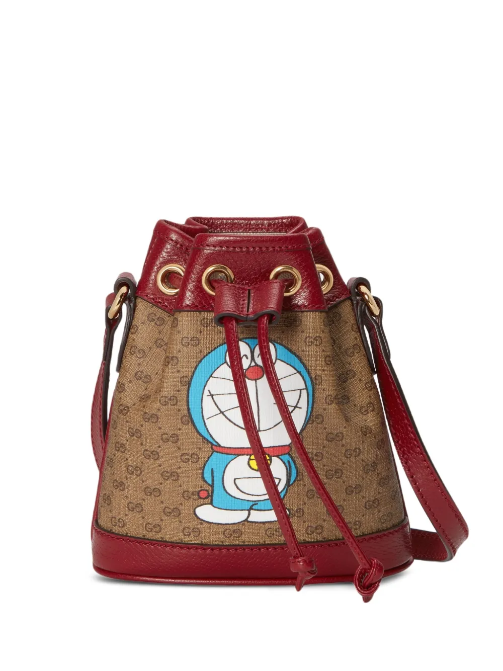 x Doraemon mini bucket bag