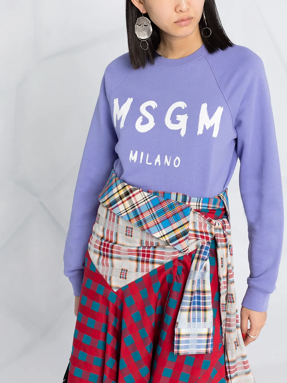 фото Msgm толстовка с логотипом