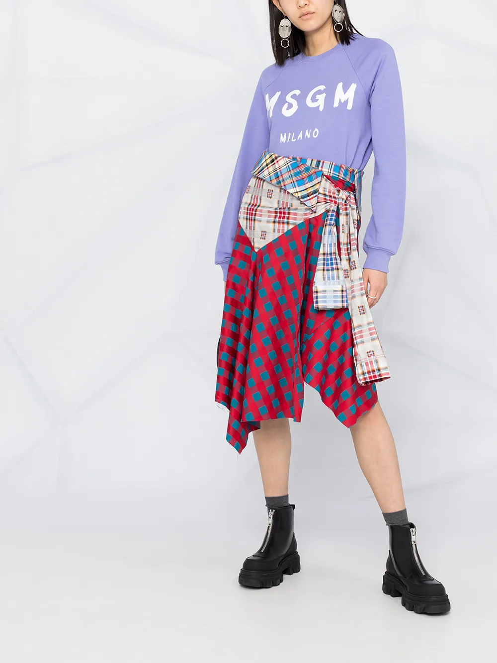 фото Msgm толстовка с логотипом