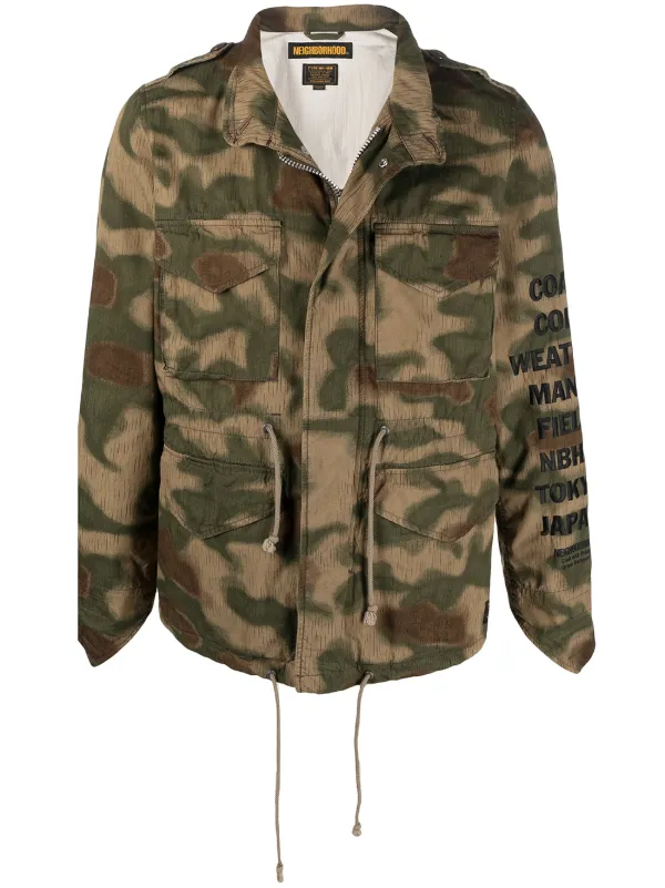 Neighborhood M-65 Camouflage Print Jacket - Farfetch