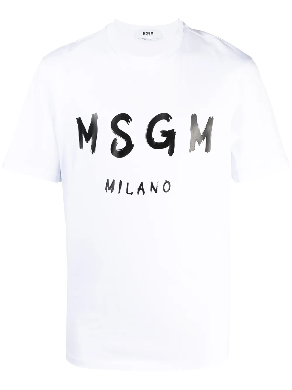 

MSGM logo-print T-shirt - White