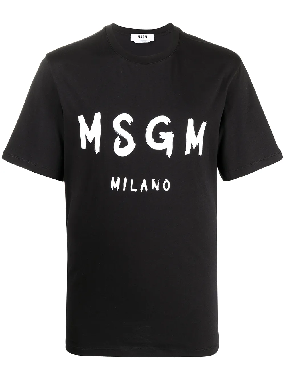 

MSGM logo-print T-shirt - Black