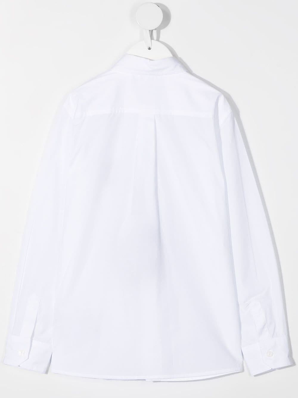 Shop Dolce & Gabbana Logo-print Button-up Shirt In White