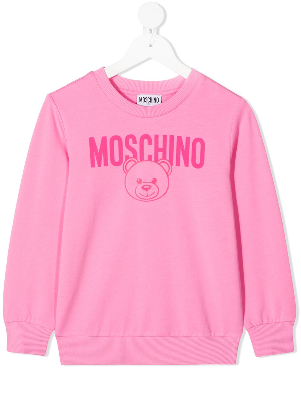 фото Moschino kids толстовка с логотипом