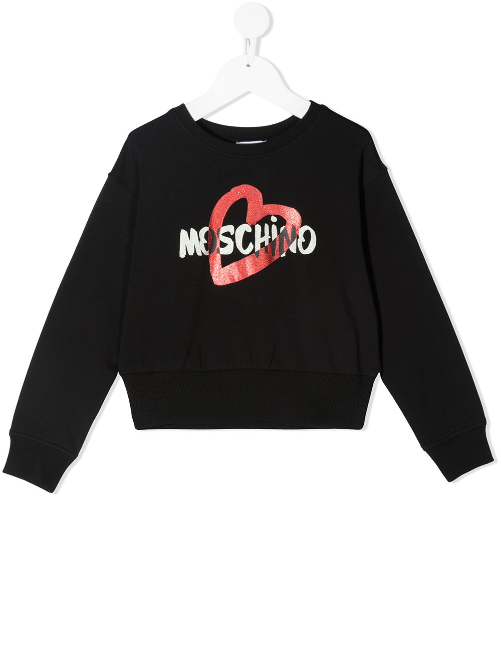 фото Moschino kids толстовка с логотипом