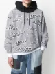 Image 2 of Neighborhood drawstring embroidered logo snood