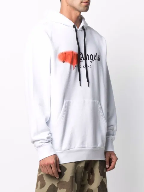 palm angels tokyo sprayed moletom com capuz