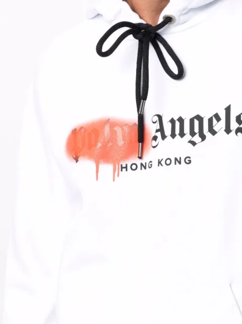palm angels tokyo sprayed moletom com capuz