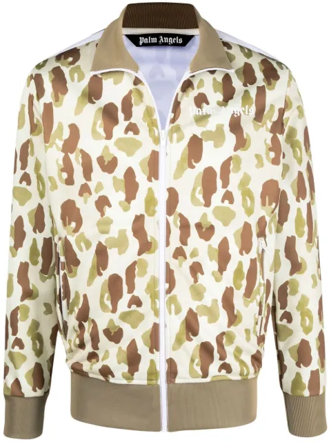 Palm Angels Desert Camo logo sports jacket