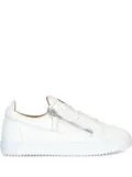 Giuseppe Zanotti Frankie zipped low-top sneakers - White