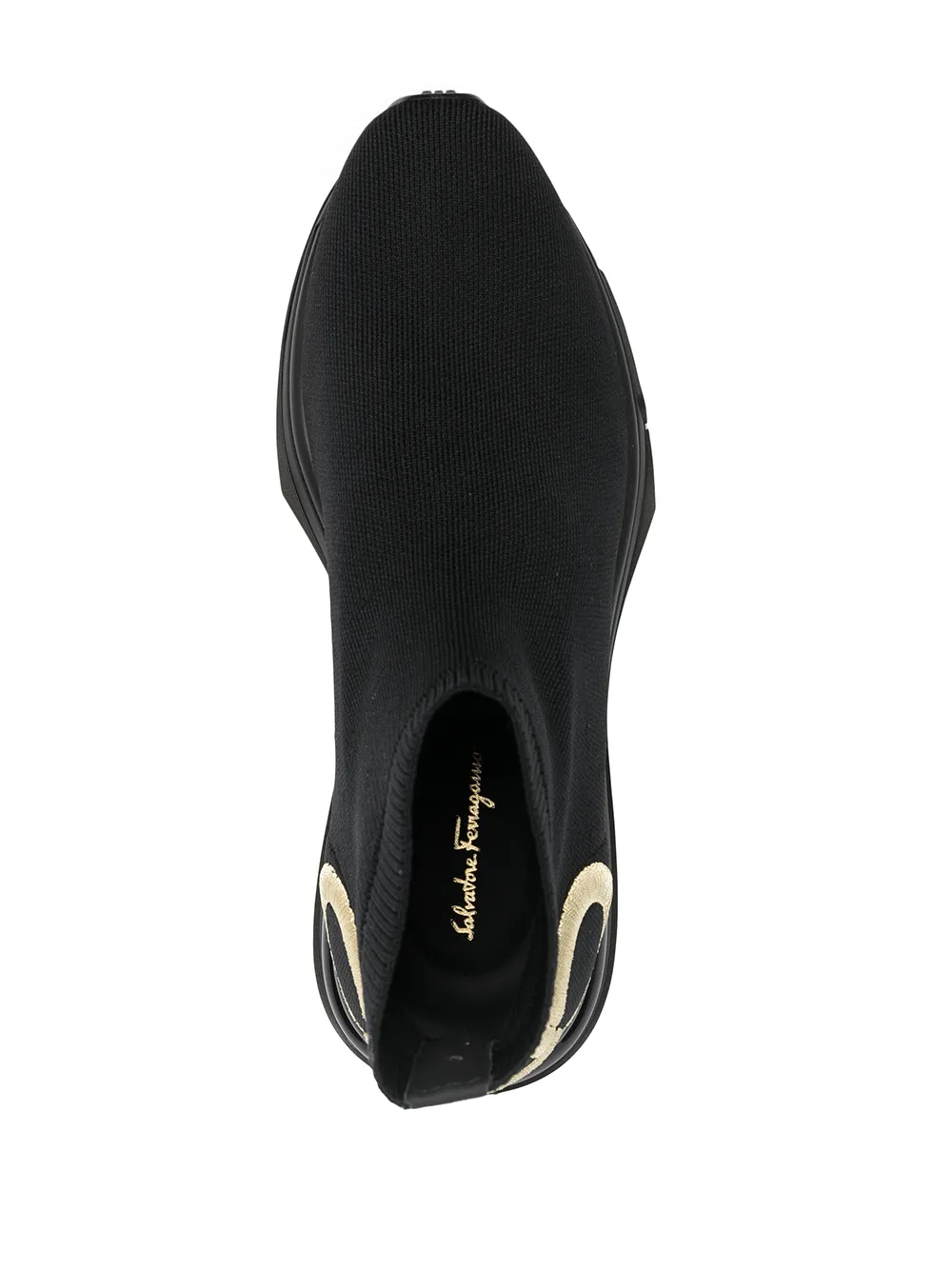 Ferragamo Gancini pumps Zwart