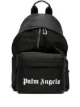 Image 1 sur Palm Angels petit sac à dos à logo imprimé