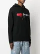 Palm Angels sprayed Tokyo logo hoodie