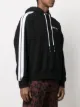Palm Angels side-stripe hoodie